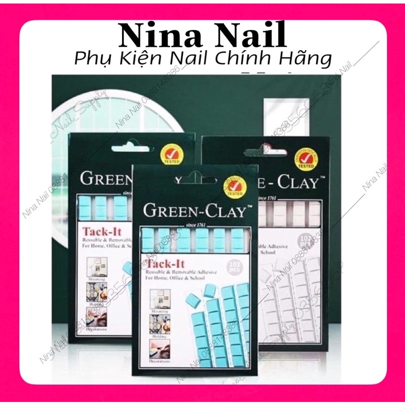 Keo Đa Năng Nail Dán Móng, Keo Cao Su Xanh Gắn Móng Mẫu Nail Siêu Dính