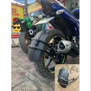 Dè Chắn bùn sau tay thép PTM tăng chỉnh PKM-PKL (Đen)