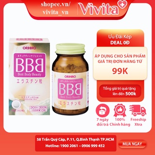 Viên uống tăng kích thước vòng 1  BBB Orihiro Nhật Bản 300 viên