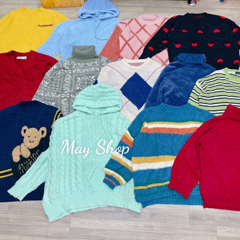 May Shop - Áo len Hàn 2hand siêu xinh