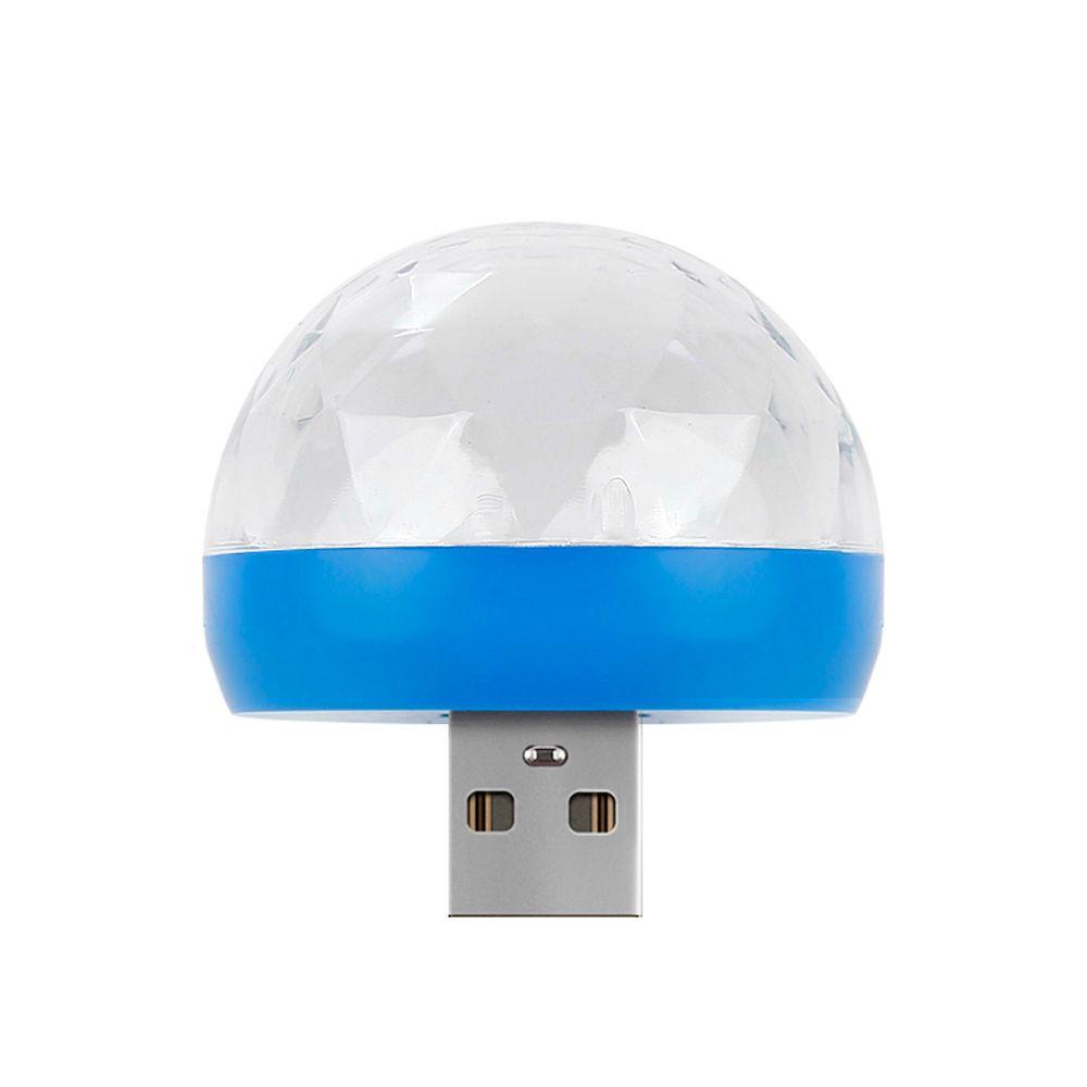 Đèn LED RGB USB Mini Di Động D6 USB Điều Khiển Bằng Giọng Nói Trang Trí Nhà Cửa / Xe Hơi
