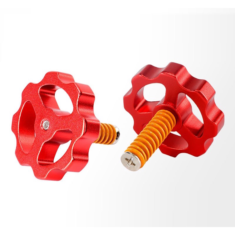 Bộ Lò Xo Cân Bàn núm vặn M4 CR10 nhôm CNC anode cao cấp cho Máy In 3D Creality Ender, Anet ET, Anycubic...