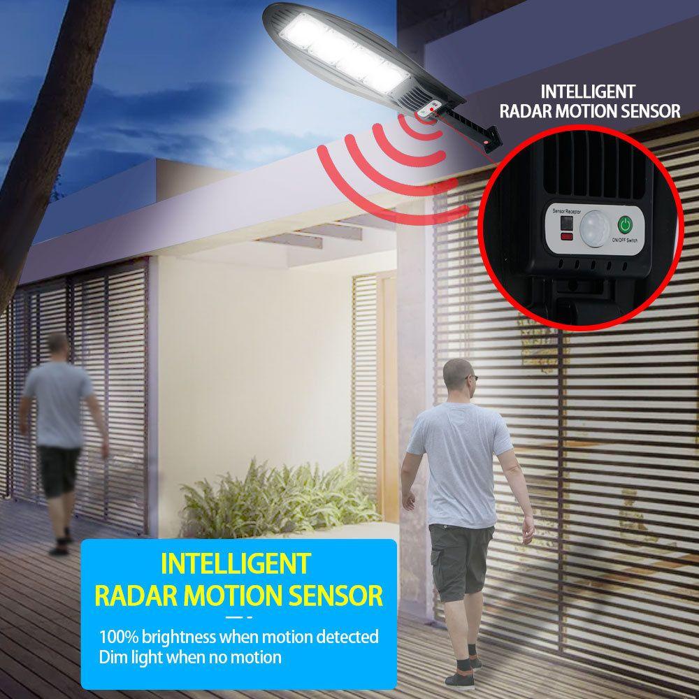 YOLA Đèn Đường Điều Khiển Từ Xa IP65 Cảm Biến Chuyển Động 3000W