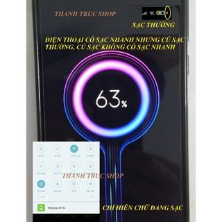 Cục sạc nhanh QC và Cáp sạc
