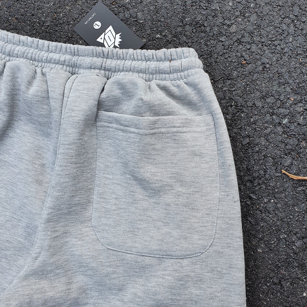 Quần jogger thun nỉ DATINO bo chun form rộng unisex chất thun nỉ bông chính phẩm thoáng mát, không xù