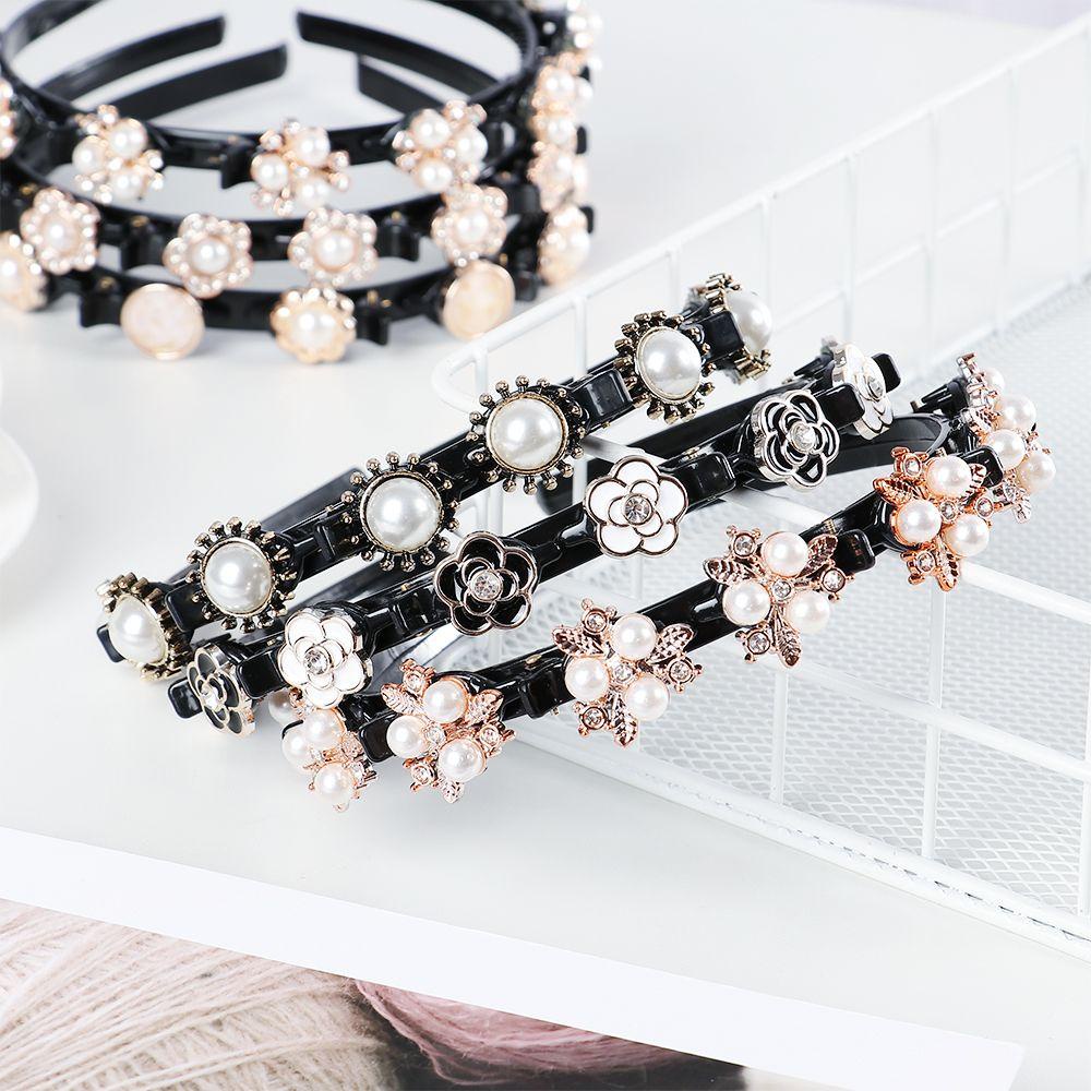 PINEVN Kẹp Tóc Hoa Hai Lớp Tạo Kiểu Tóc Thời Trang