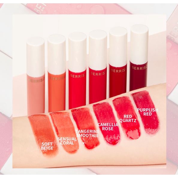 Son Tint Lì, Lên Màu Siêu Chuẩn Berrisom Real Me Water Glow Tint 6g