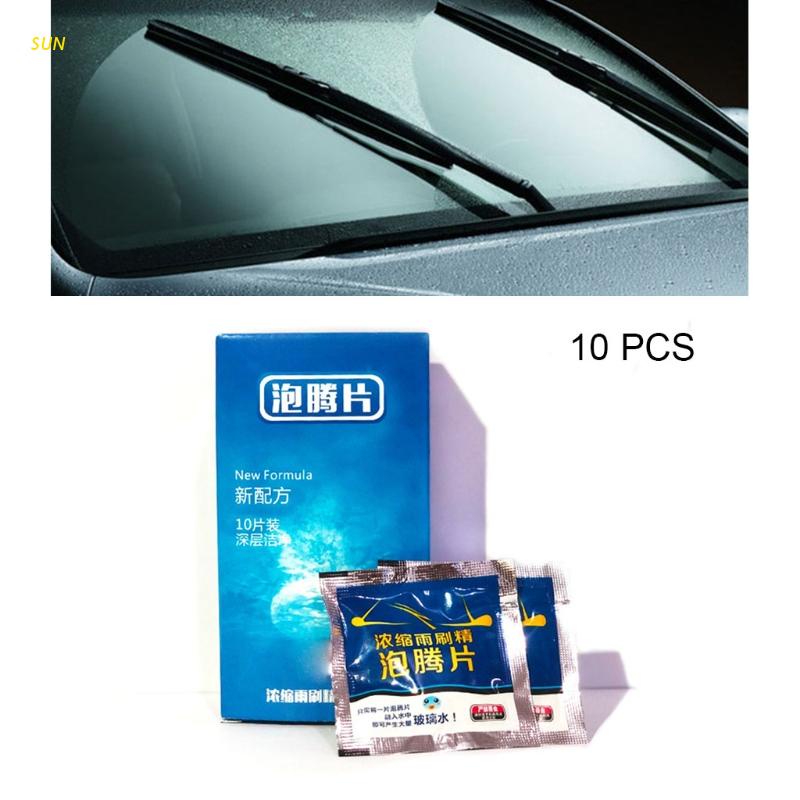 Set 10 Viên Sủi Vệ Sinh Kính Tiện Lợi