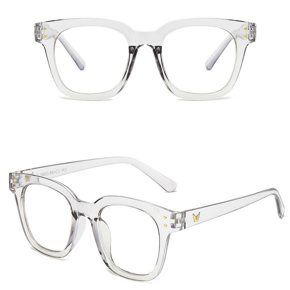 Kính Đọc Sách Gọng Nhựa Pc Trong Suốt Thời Trang Cho Nam Nữ