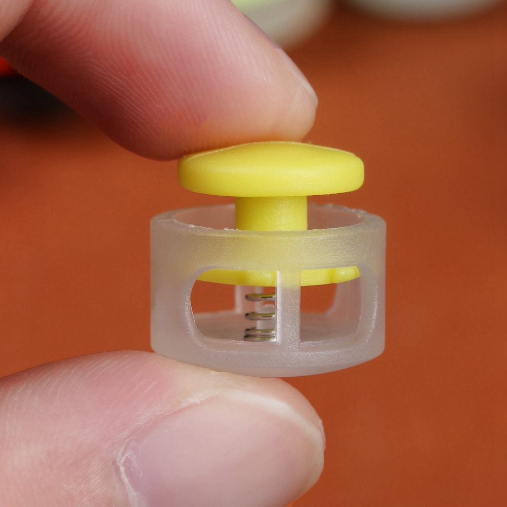 Set 10 nút chặn dây bằng nhựa 7mm x 17 x 16mm chuyên dụng