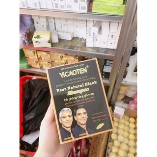 COMBO 10 Bịch Dầu Gội Nhuộm Tóc Đen