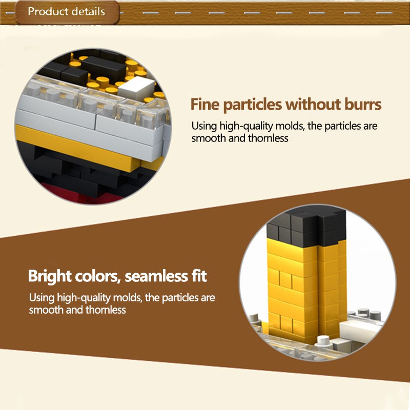 Bộ mô hình đồ chơi tàu Titanic 1860 mảnh thu nhỏ thích hợp làm quà tặng cho trẻ em