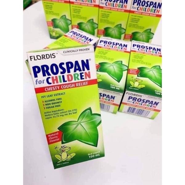 Siro - ho - Pro span Úc 100ml Vị Cherry