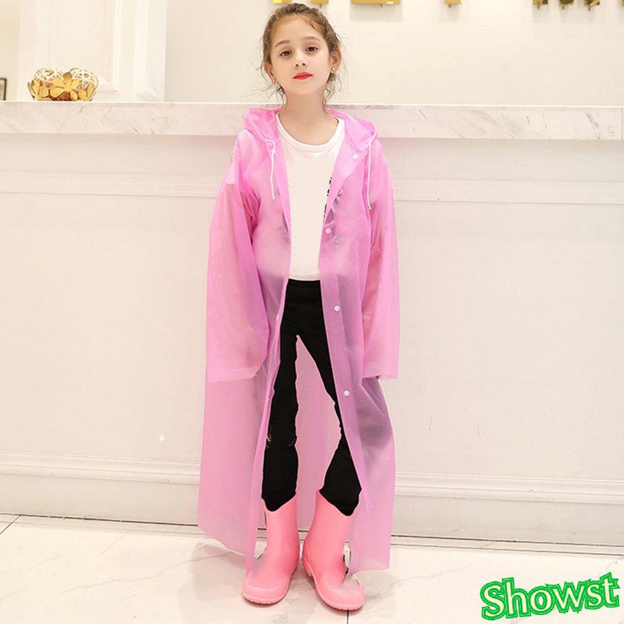 Raincoat Student Kid Siamese Waterproof Environmental Poncho Children Raincoat