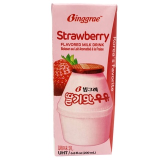 Sữa Hàn Quốc Binggrea vị dâu 200ml