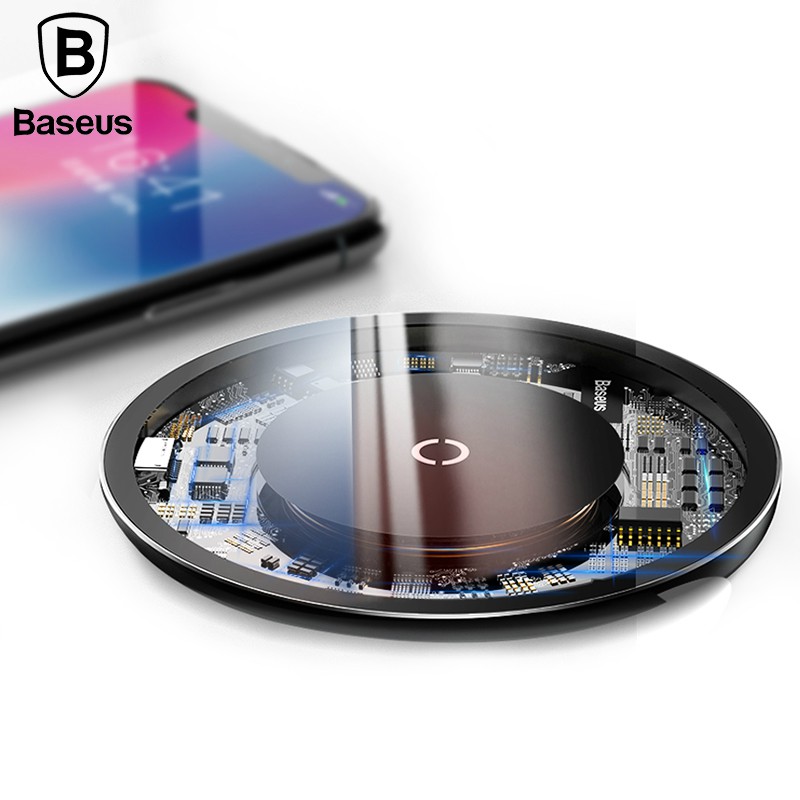 Đế sạc không dây Baseus siêu tốc QI cho iPhone Samsung