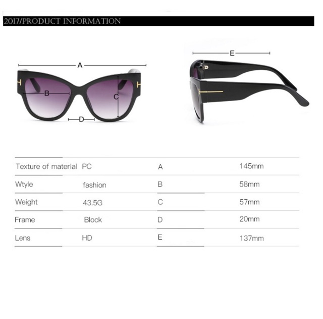 Kính mắt mèo/ Cat eye sunglasses