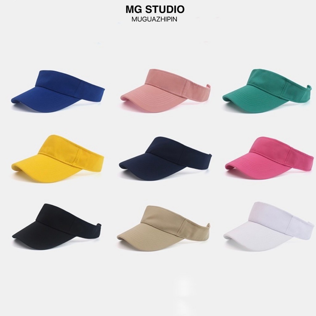 Mũ chống nắng hở đỉnh đầu MG STUDIO phong cách thời trang mùa hè