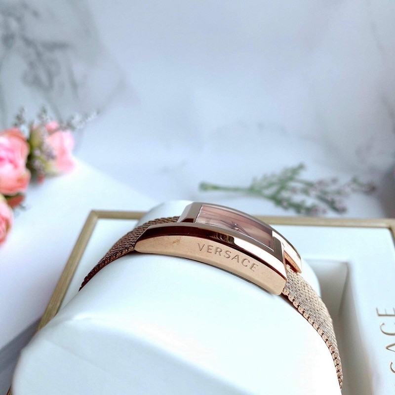 Đồng hồ nữ Versace Greca Icon vàng rose