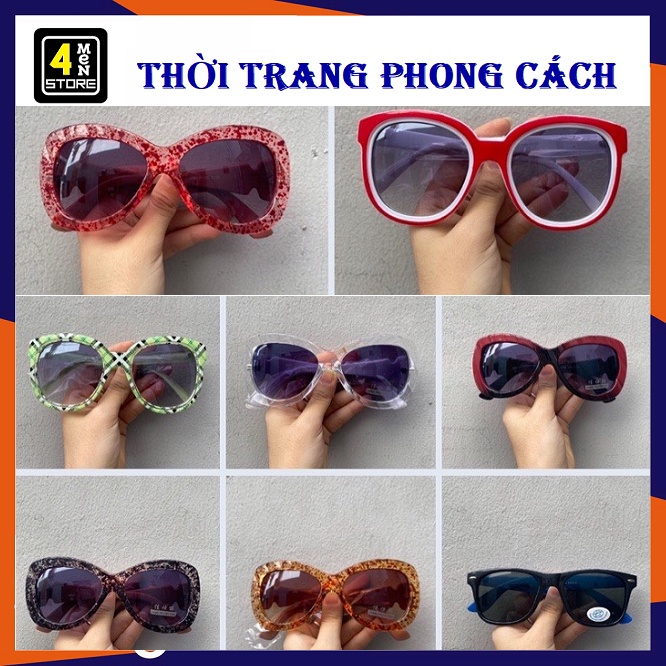 Mắt Kính Gọng Vuông Thời Trang Nhiều Mẫu ( Shop Giao Mẫu Ngẫu Nhiên ) - Kính mát nam nữ thiết kế mắt vuông dễ đeo