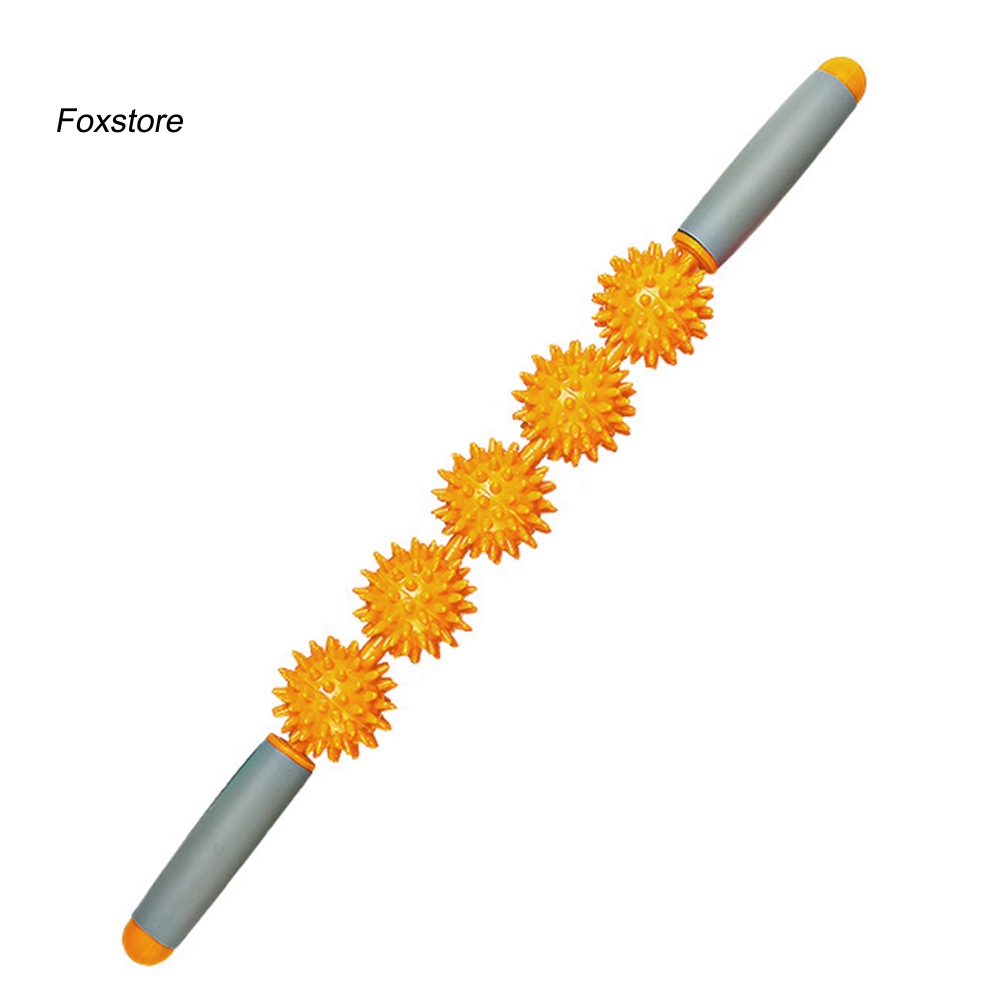 [Hàng mới về] Gậy lăn massage thư giãn cơ bắp giảm căng thẳng có 4 con lăn tiện dụng