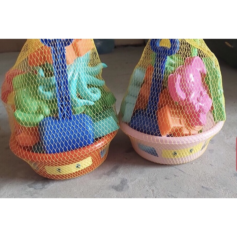 Xô chơi cát cho bé mặt cười - Đồ chơi cát