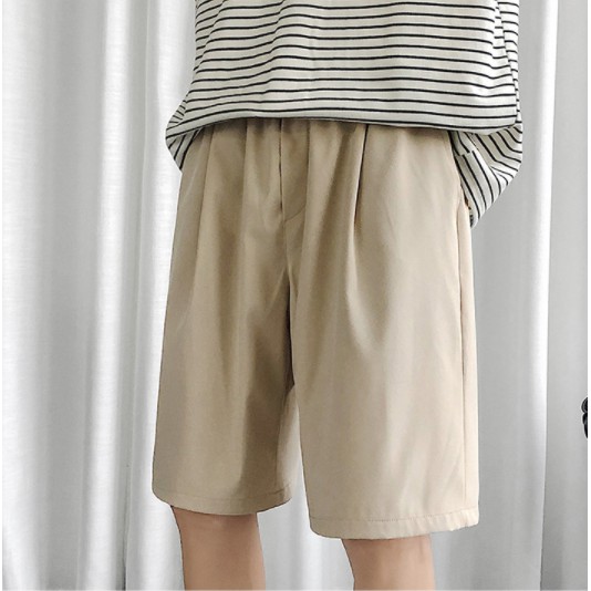 Quần đùi form rộng nam nữ unisex, quần short nam nữ Hàn Quốc dễ phối đồ phong cách
