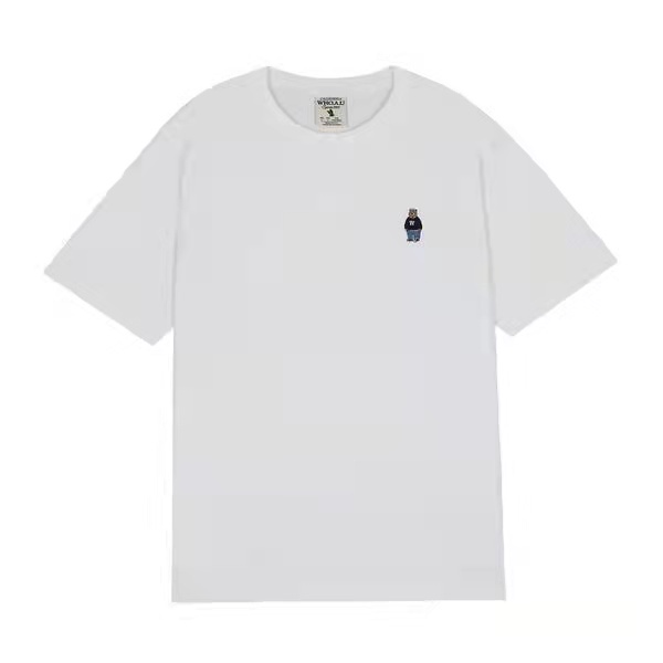 Áo gấu Whoau chính hãng có 4 màu Trắng Đen Xanh Olive | WHRAC2101U