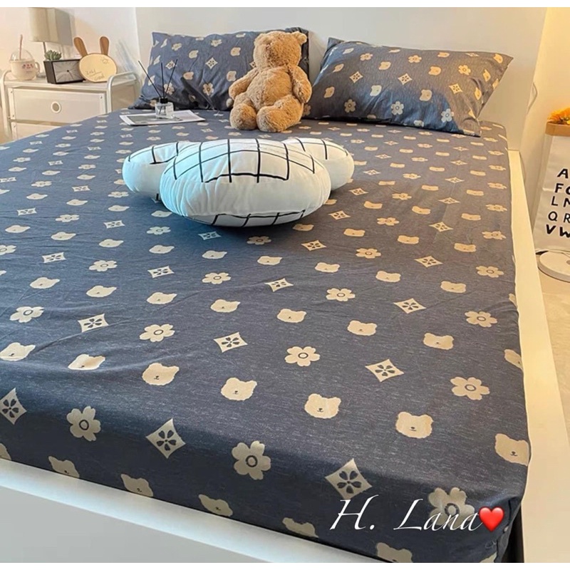 SET GA+ 2 VỎ GỐI NHIỀU MÀU BO CHUN SẴN