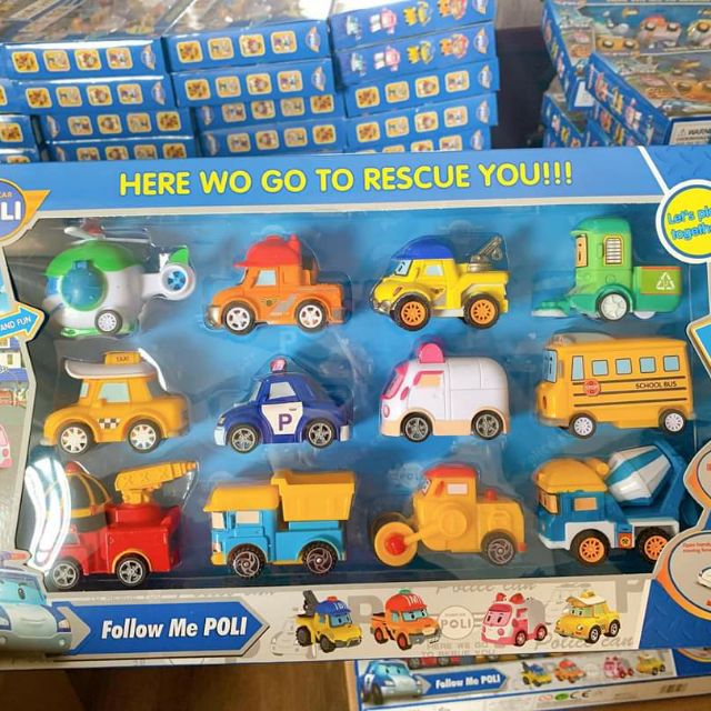 Sét ô tô poli dùng cho mọi lứa tuổi