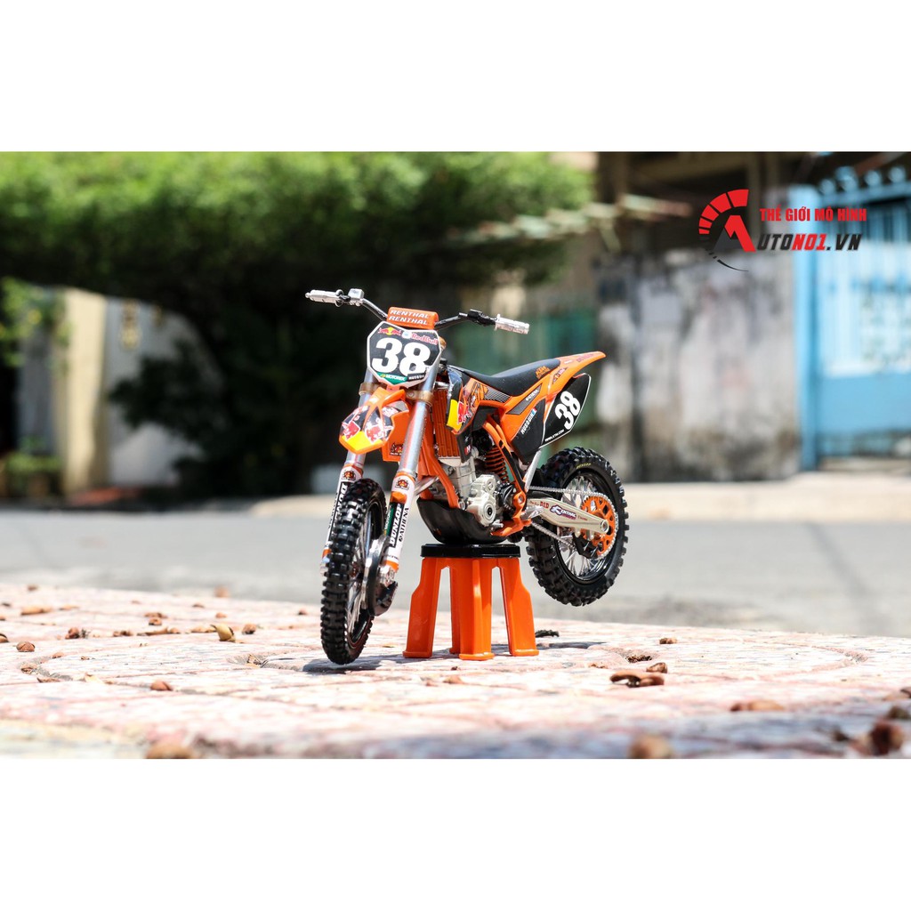 MÔ HÌNH XE ĐỊA HÌNH OFFROAD KTM 250SX-F 38 1:12 AUTOMAX 4820