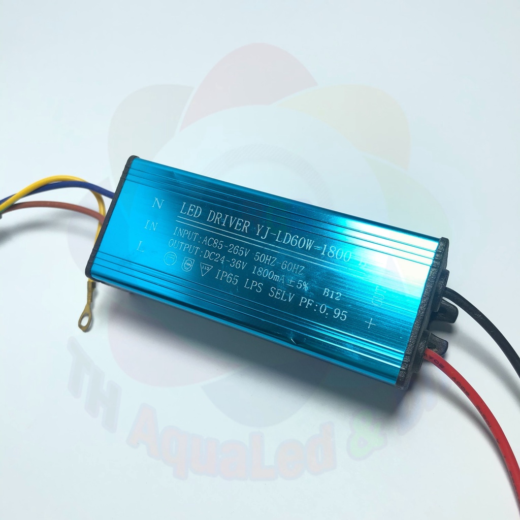 Nguồn LED DRIVER nhôm ổn dòng chống nước, dòng nguồn chấn lưu 24-36volt công suất 10 - 100watt