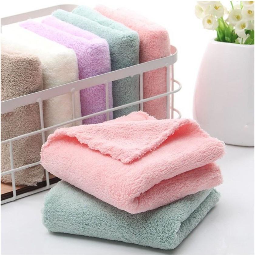 Khăn MẶT Lông Cừu, Khăn LAU MẶT Hàn Quốc thắm hút nhanh siêu mềm mịn Store4girls