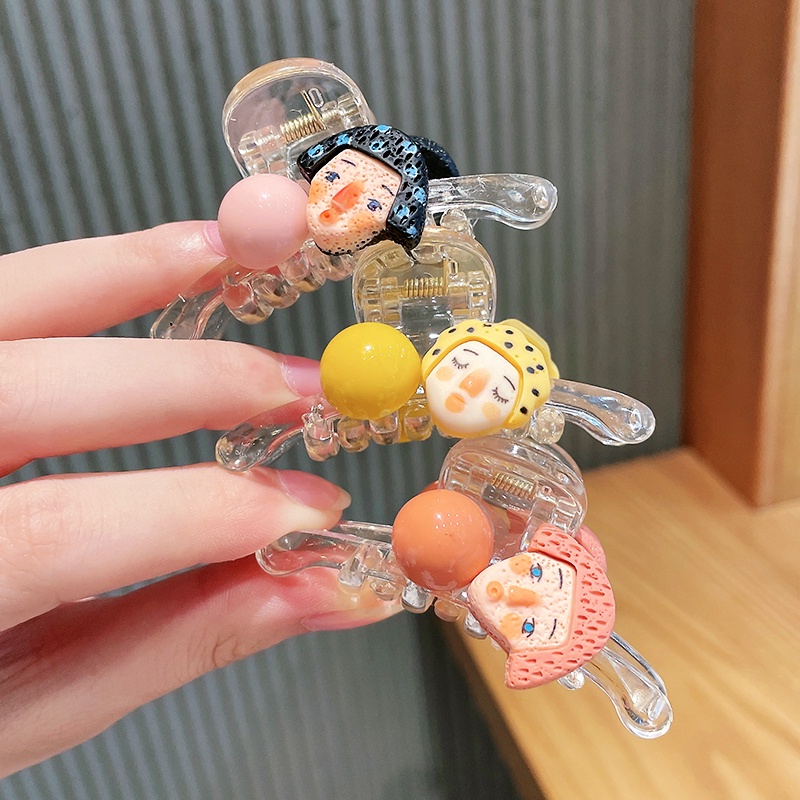 Kẹp Tóc Hình Chú Hề Dễ Thương Cho Bé Gái