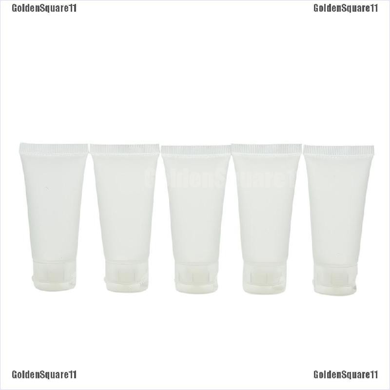 Set 5 Tuýp Rỗng Đựng Mỹ Phẩm Dung Tích 20 / 30 / 50 / 100ml Tiện Dụng