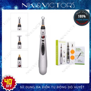 Bút Xung Điện Dò Huyệt Châm Cứu Trị Liệu Đông Y Tia Hồng Ngoại DF618
