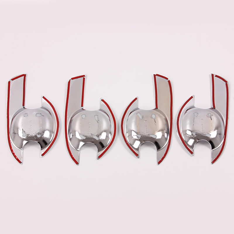 Set 4 Ốp Bọc Tay Nắm Cửa Xe Hơi Bằng Crom ABS Chuyên Dụng Cho ISUZU D-MAX 2012-2018 2015