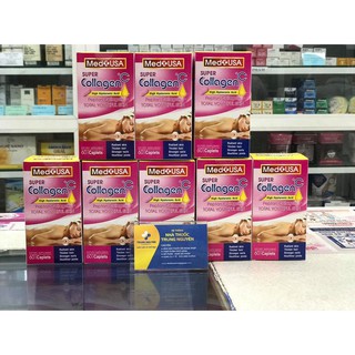 Viên uống đẹp da MediUSA Super Collagen +C