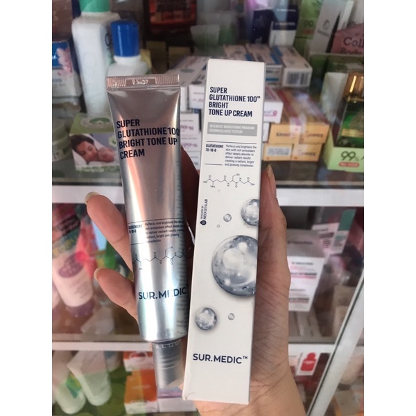 Kem Sur Medic Super Glutathione 100 Bright Tone Up Cream