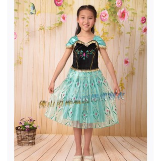 Váy công chúa anna loại đẹp, thấm hút mồ hôi cho bé