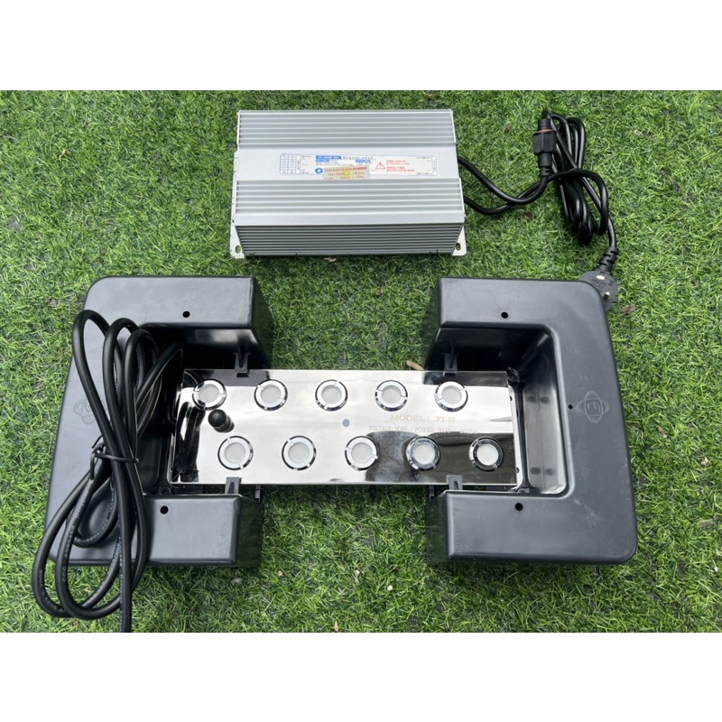 Bộ vỉ phun sương siêu âm cao cấp kèm phao nổi vỉ + nguồn chống ẩm