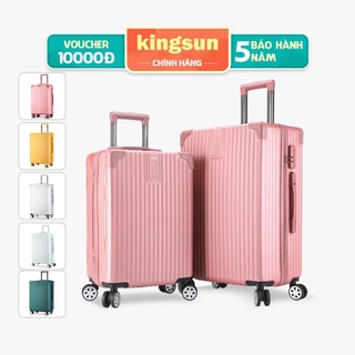[Fs70k sale lỗ lấy feedback] Vali du lịch cao cấp Kingsun siêu bền chịu lực bảo hành 5 năm