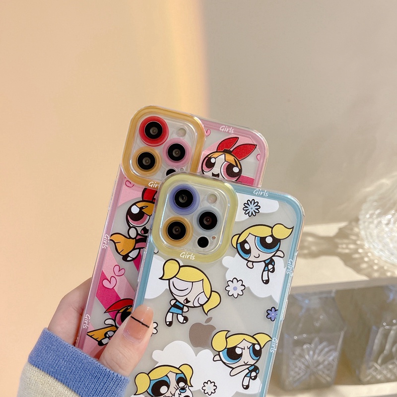 New super policewoman mobile phone shell iPhone 13 12 Pro Mini 11 Pro Max x XR XS 6 6S 7 8 plus fashion angel eye protector