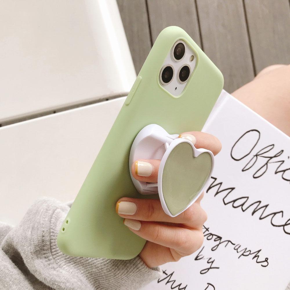 Glees Giá Đỡ Điện Thoại 3D Đa Năng Màu Trơn Có Thể Gập Lại Tiện Dụng