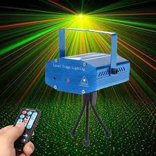 Đèn chiếu Laser Stage Light mini chiếu sao quẩy bar karaoke