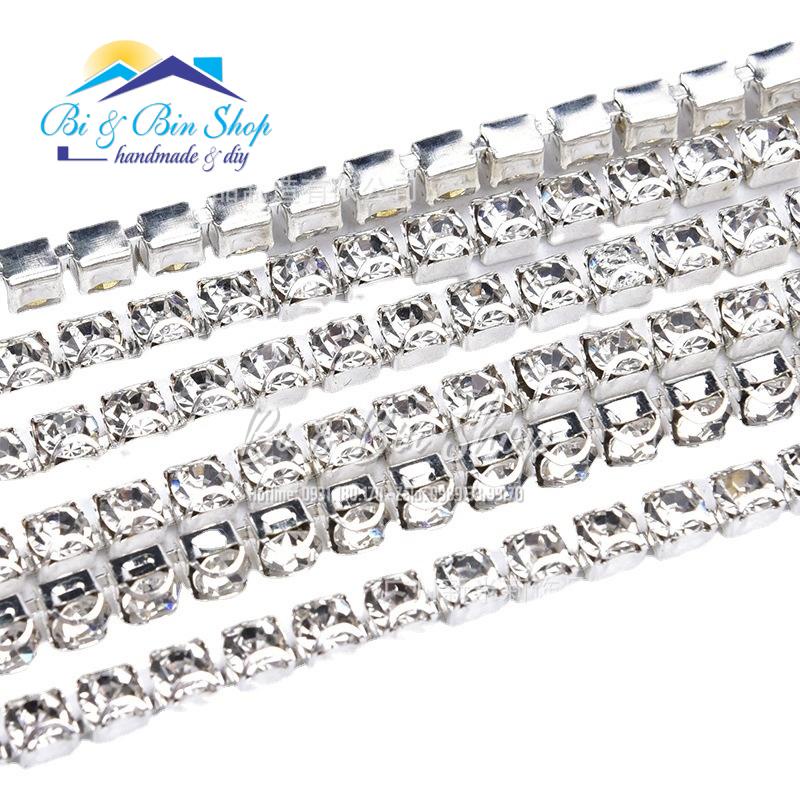 1 Mét Dây Xoàn Chấu D Đính Kết Trang Phục Thời Trang, Làm Phụ Kiện Handmade - Bi &amp; Bin Shop