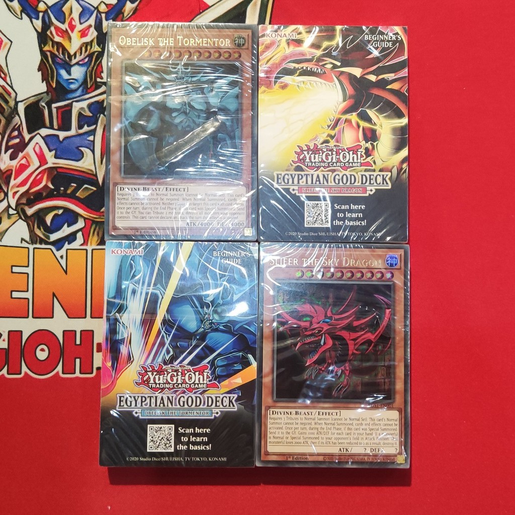 BỘ BÀI YUGIOH CHÍNH HÃNG] Structure Deck: Egyptian God Deck - EGS1 - EGO1 Tiếng Anh