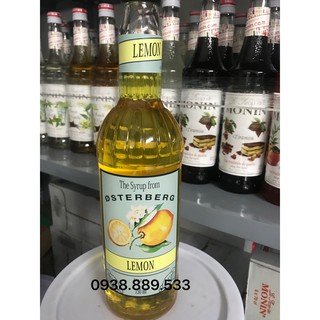 Siro Osterberg Chanh Dây 750ML