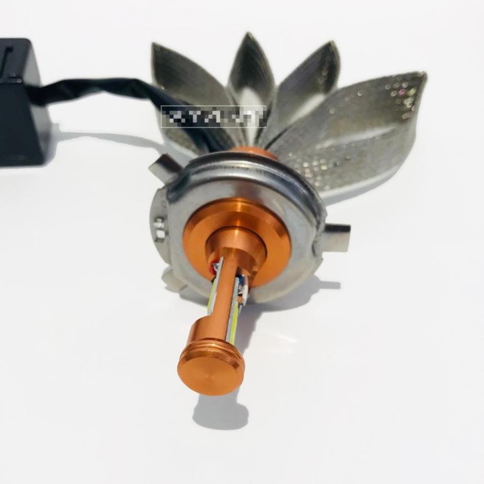 ĐÈN PHA LED CYT 2 TIM LED chân H4, M5