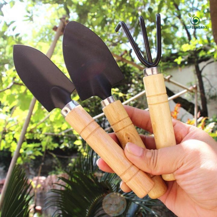 Bộ Dụng Cụ 3 Món Làm Vườn, Trồng Cây, Chuyên dụng cho Sen đá, Xương rồng